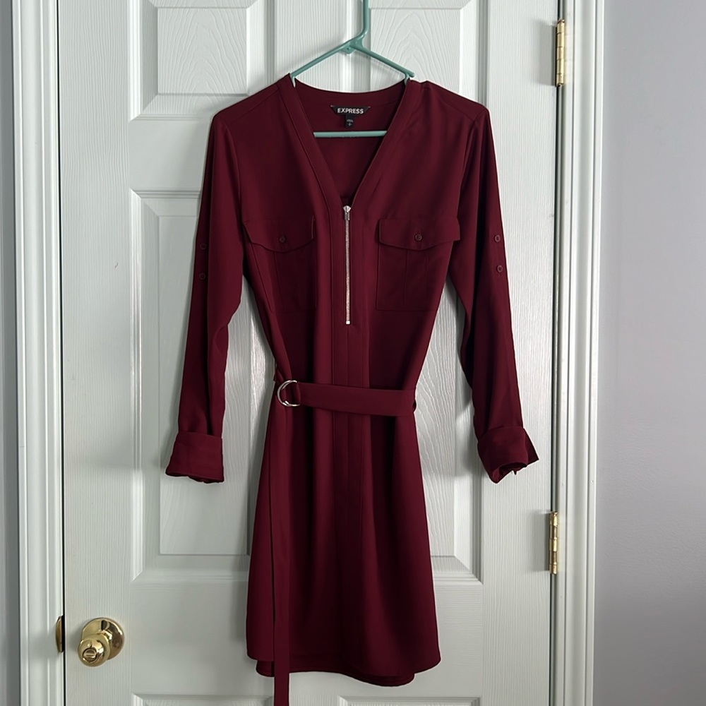 Cinch Waist Express Dress